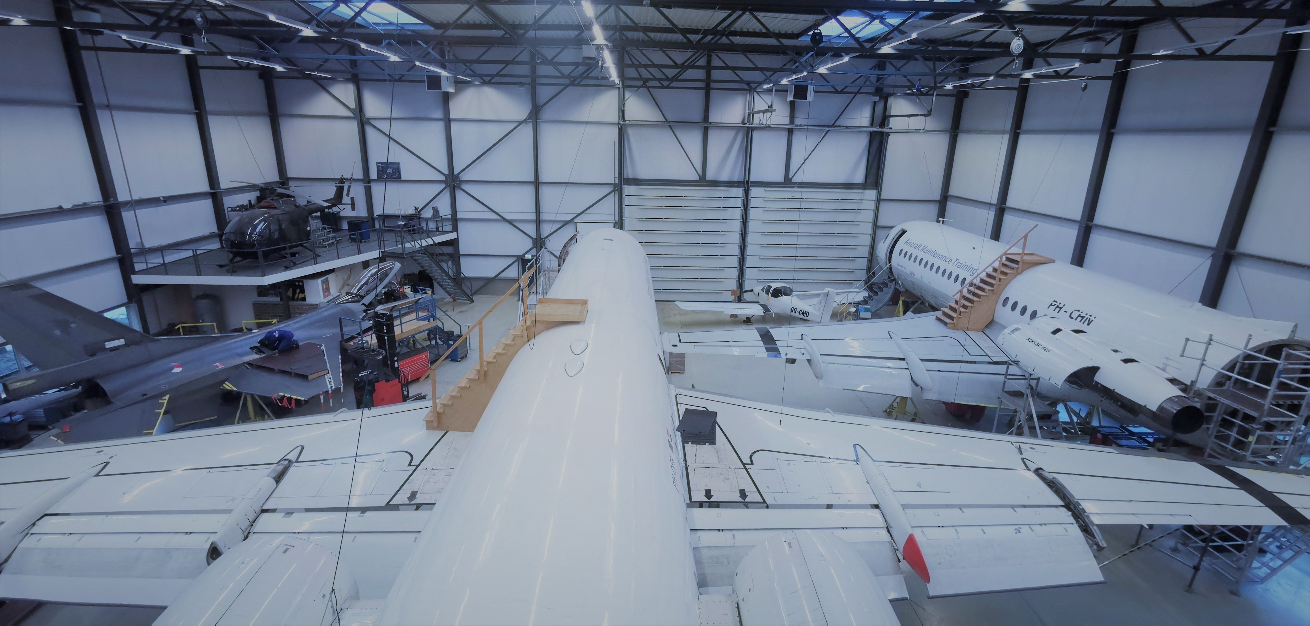 ACRATS aircraft maintenance training hangar