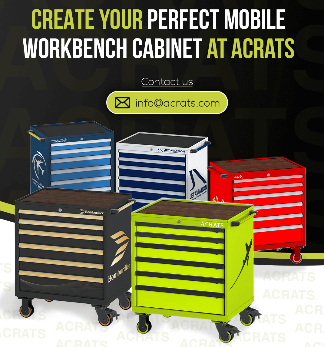 Customize Your Perfect Mobile Workbench Cabinet at ACRATS