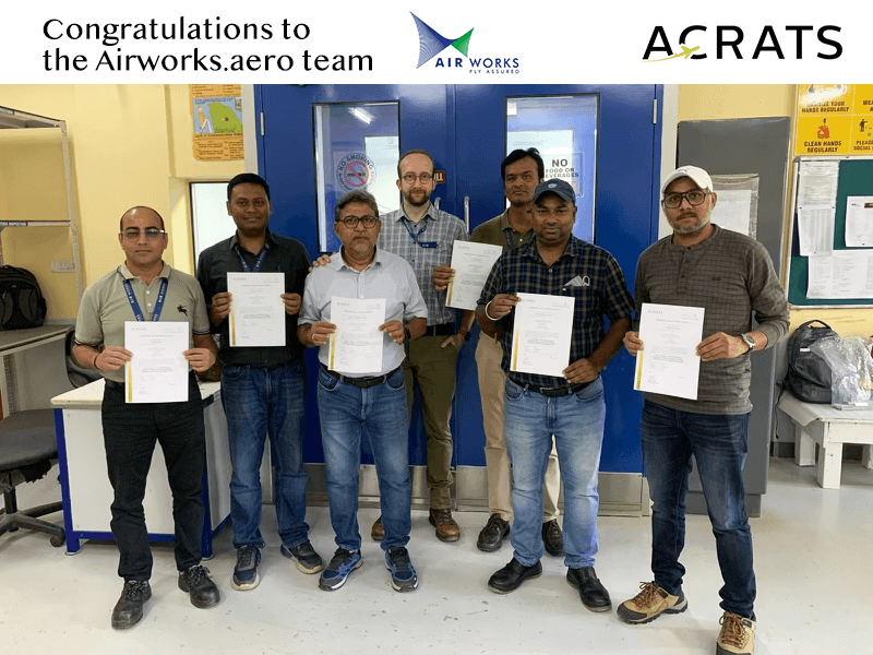 ACRATS Completes Onsite Fixed Wing Structural Repair Training at Airworks.aero